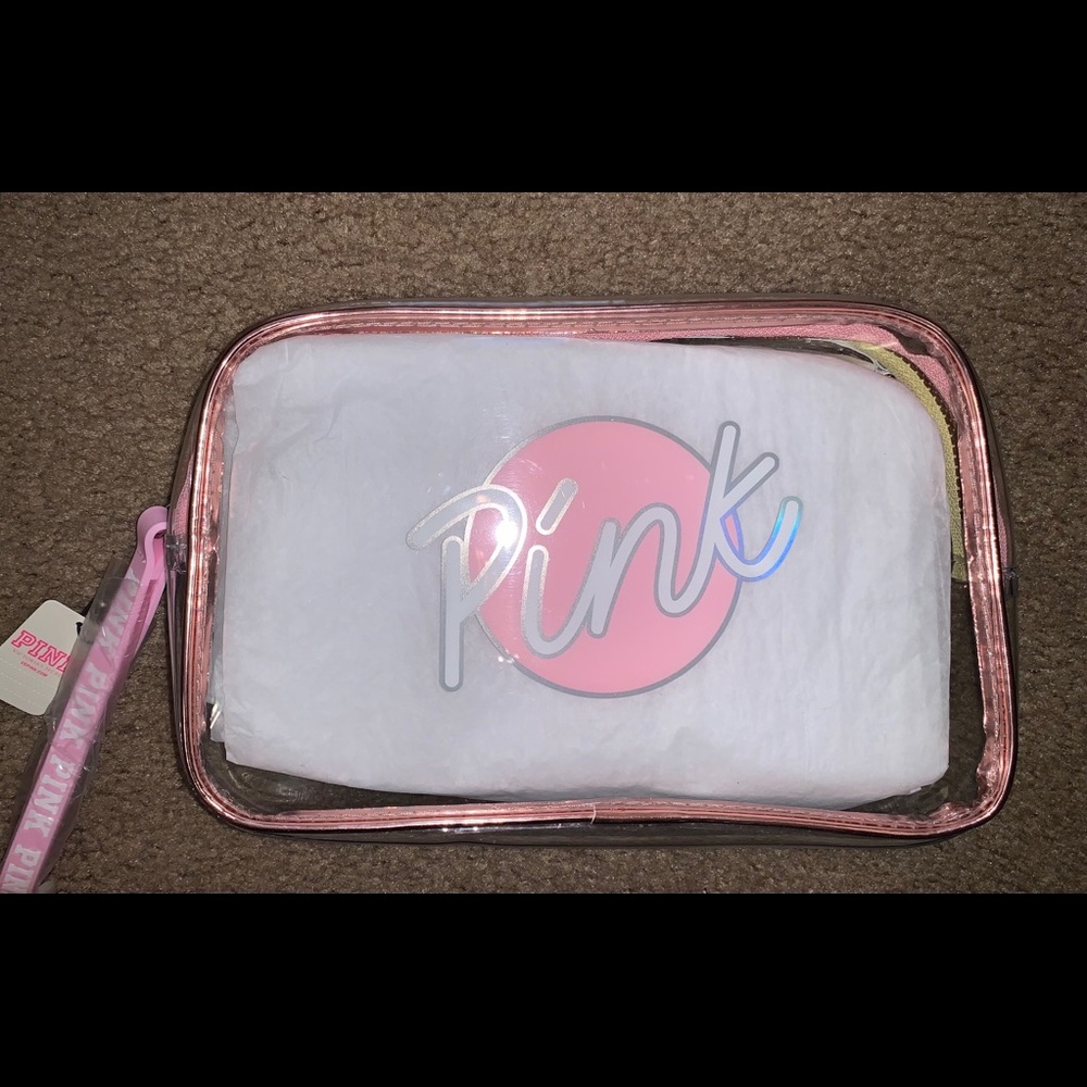 PINK MAKE UP BAG